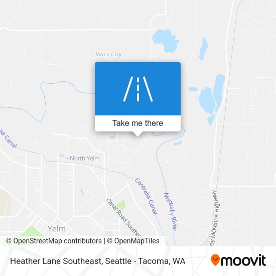 Mapa de Heather Lane Southeast