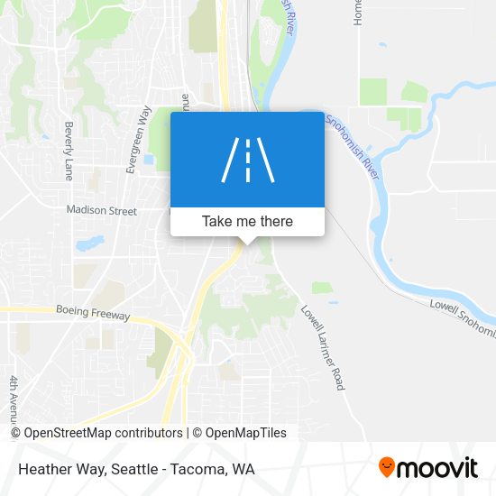 Mapa de Heather Way