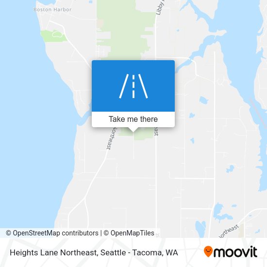 Mapa de Heights Lane Northeast