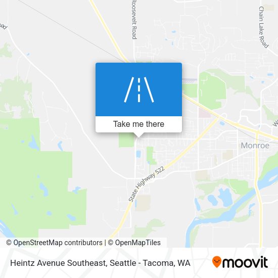 Mapa de Heintz Avenue Southeast