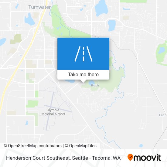 Henderson Court Southeast map