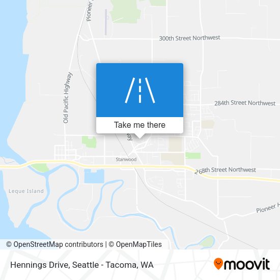 Mapa de Hennings Drive