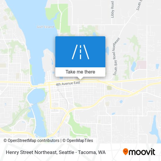Henry Street Northeast map