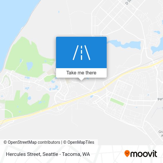 Hercules Street map