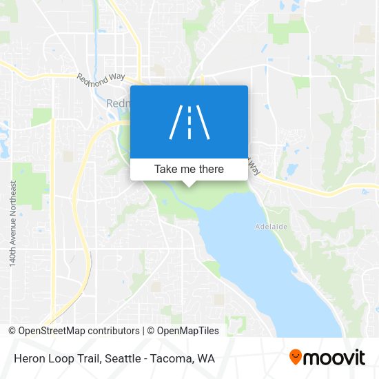 Heron Loop Trail map
