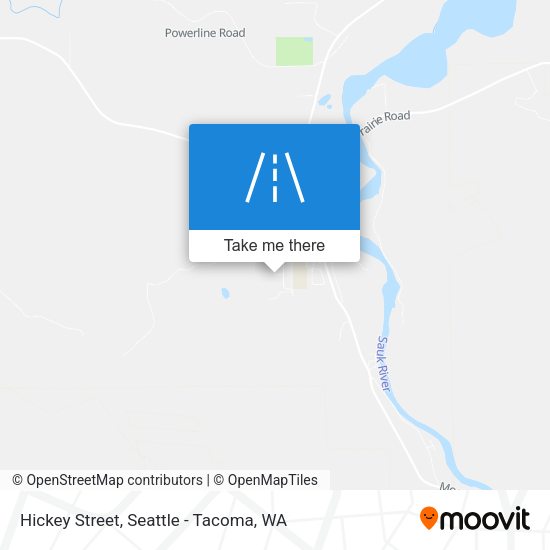 Mapa de Hickey Street