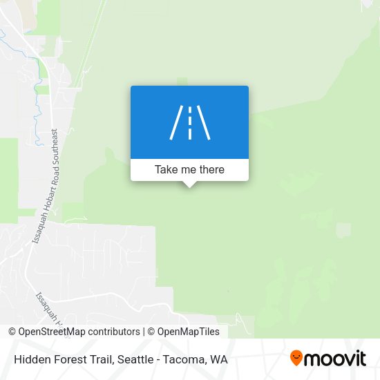 Mapa de Hidden Forest Trail