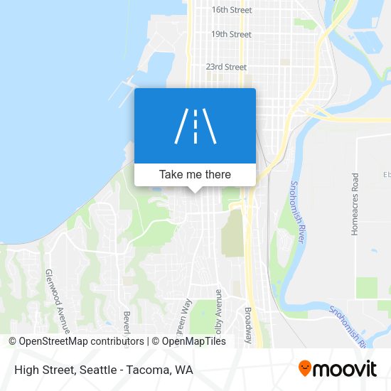 High Street map