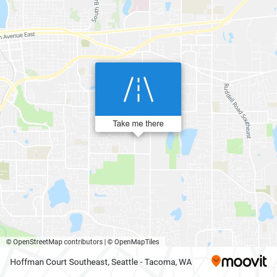 Hoffman Court Southeast map