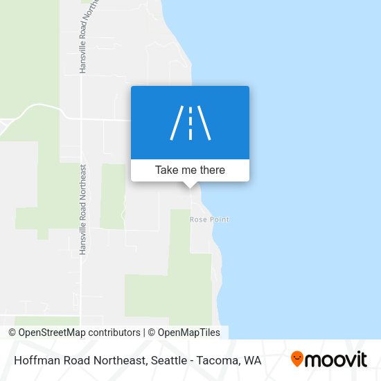 Mapa de Hoffman Road Northeast