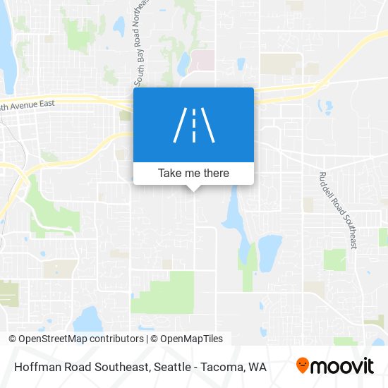 Hoffman Road Southeast map