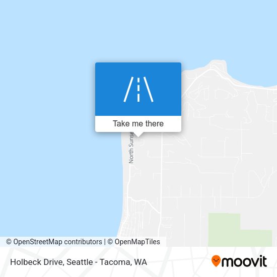 Holbeck Drive map