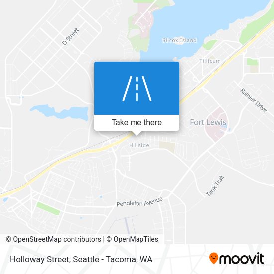 Holloway Street map