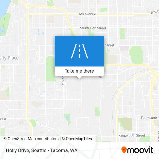 Holly Drive map