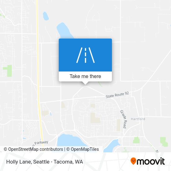 Holly Lane map