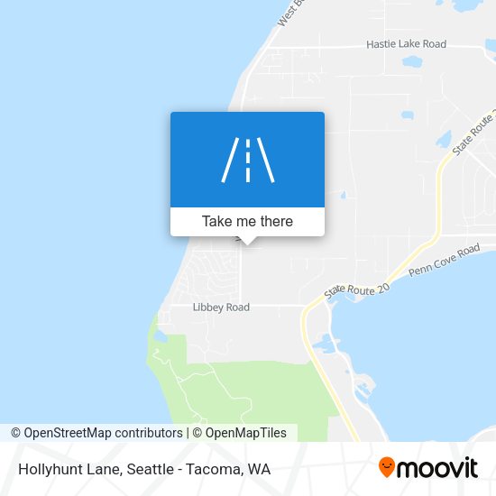 Mapa de Hollyhunt Lane
