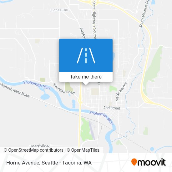 Home Avenue map