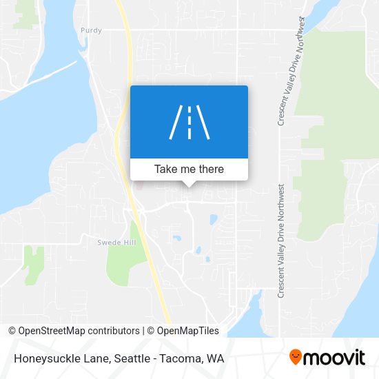 Mapa de Honeysuckle Lane