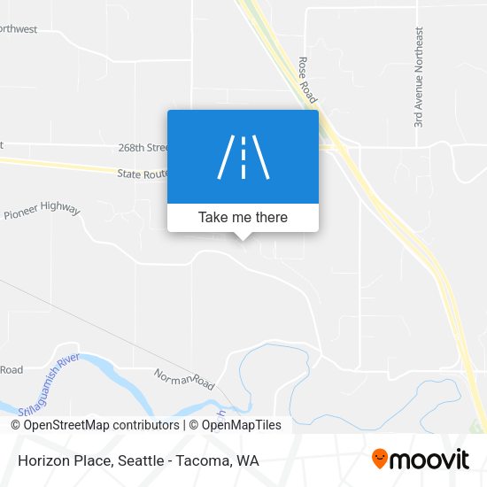 Mapa de Horizon Place