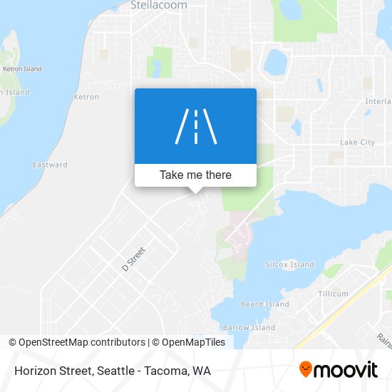 Horizon Street map