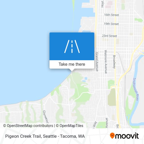Pigeon Creek Trail map
