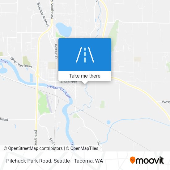Pilchuck Park Road map