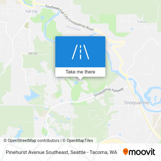 Pinehurst Avenue Southeast map