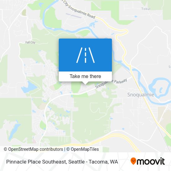 Pinnacle Place Southeast map