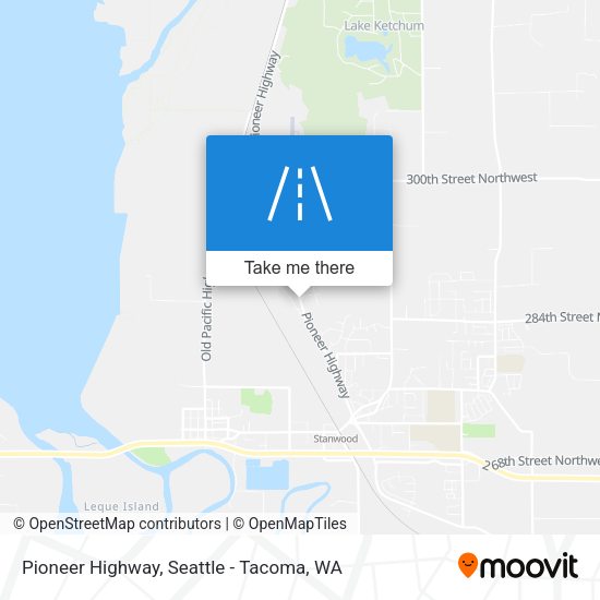 Mapa de Pioneer Highway