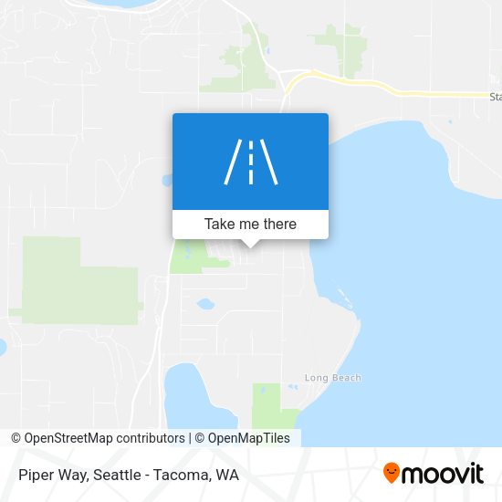 Piper Way map