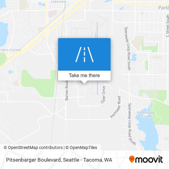 Mapa de Pitsenbarger Boulevard