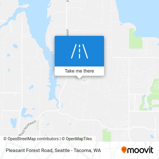 Pleasant Forest Road map