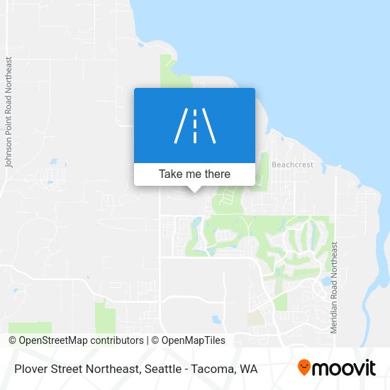 Plover Street Northeast map