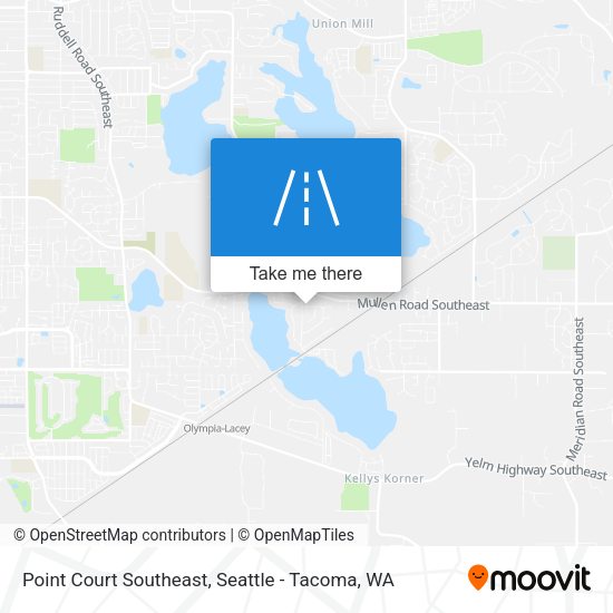Mapa de Point Court Southeast