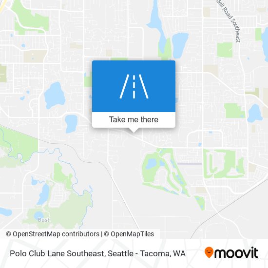 Polo Club Lane Southeast map