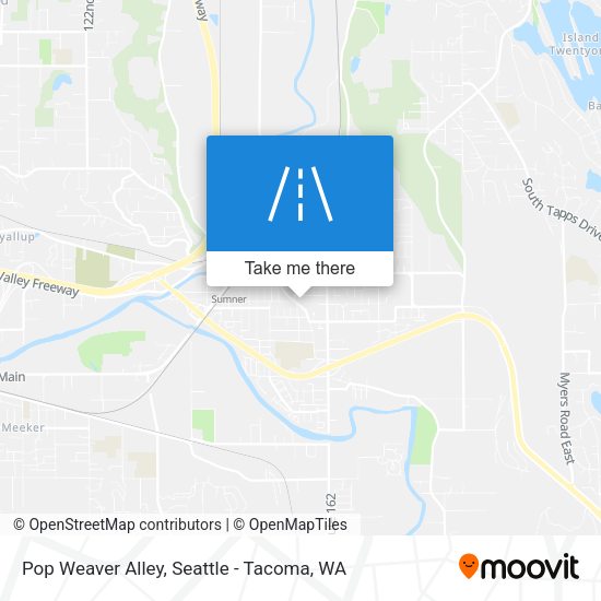 Pop Weaver Alley map