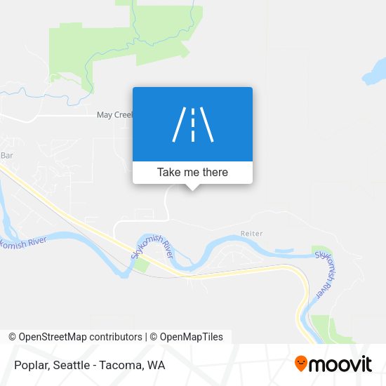 Poplar map