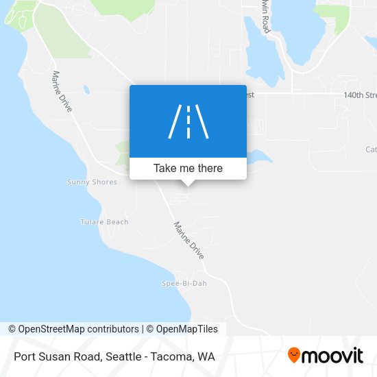 Mapa de Port Susan Road