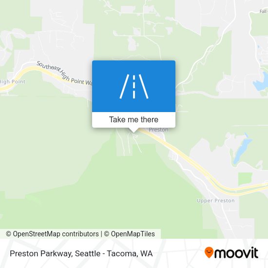 Mapa de Preston Parkway