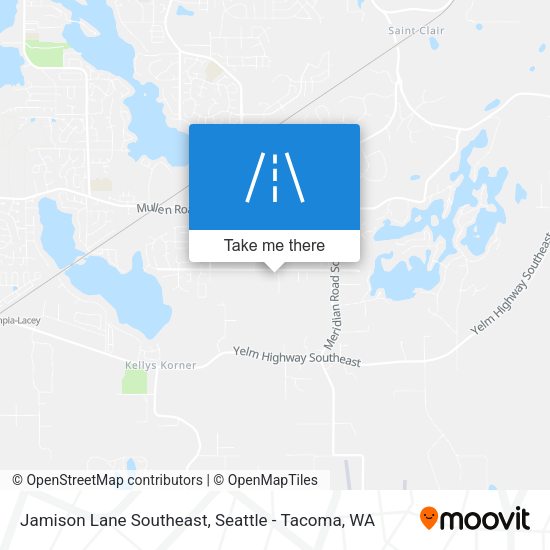 Mapa de Jamison Lane Southeast