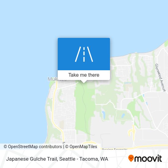 Japanese Gulche Trail map