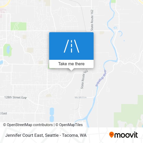 Mapa de Jennifer Court East