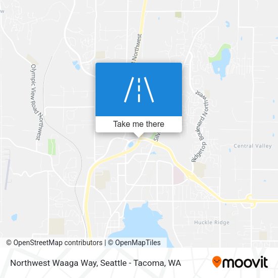 Northwest Waaga Way map