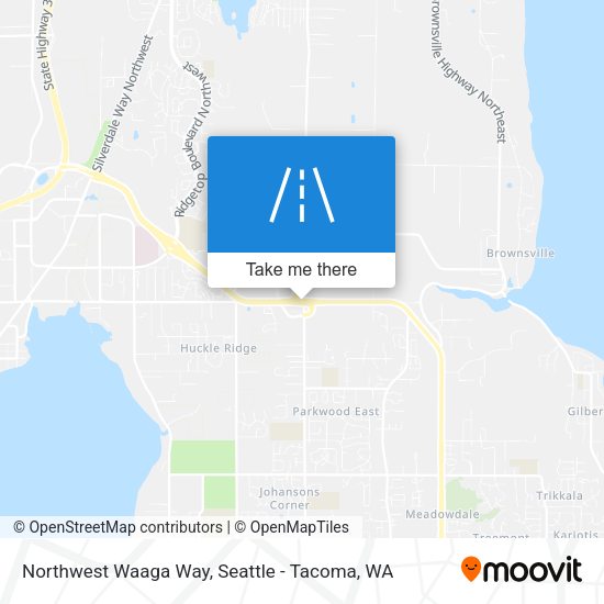 Mapa de Northwest Waaga Way