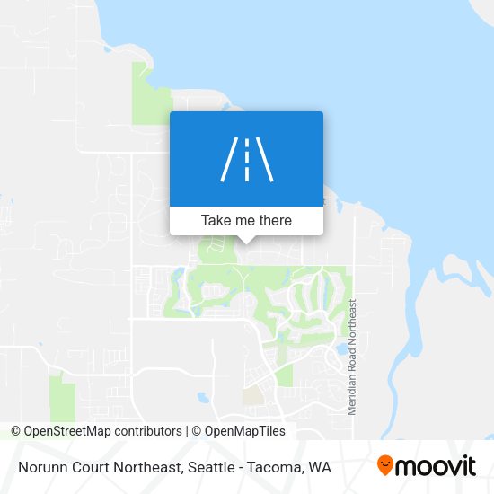 Norunn Court Northeast map