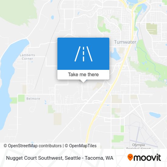 Nugget Court Southwest map