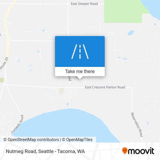 Mapa de Nutmeg Road
