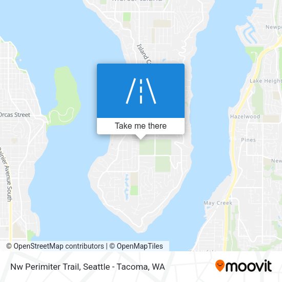 Mapa de Nw Perimiter Trail