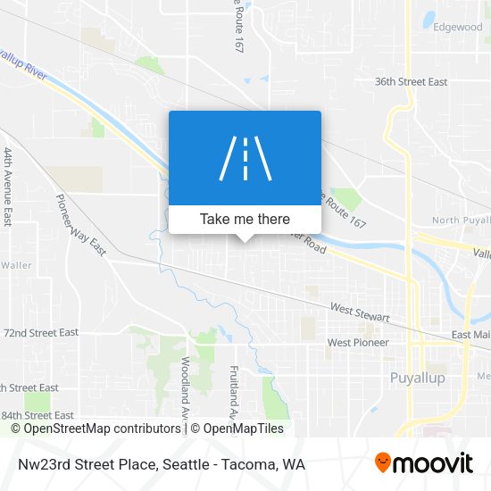 Mapa de Nw23rd Street Place
