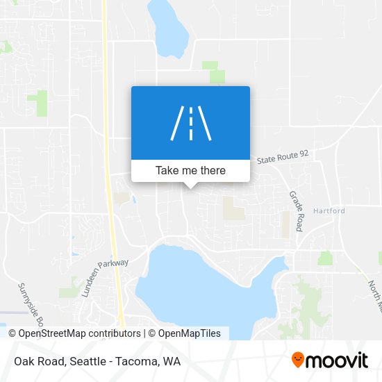 Mapa de Oak Road